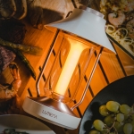 Lumena The Classic LED露營燈 (雪白色)：Angel Ring LED，無線充電，IP54防水